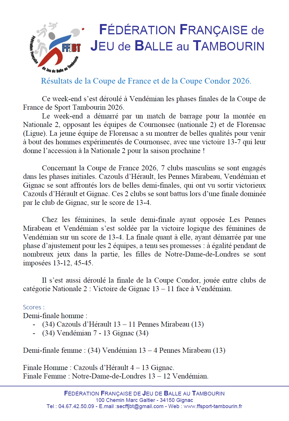 Publication du 10 août 2026