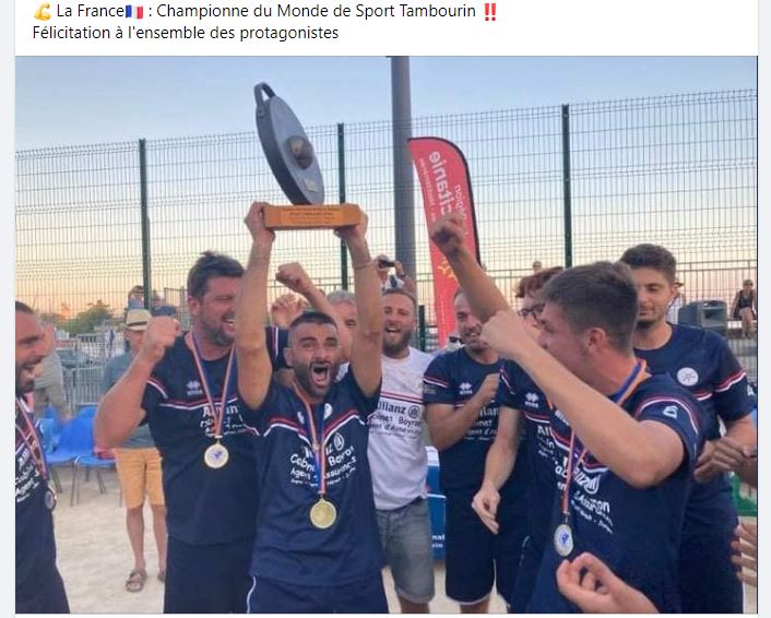 Photographie du championnat du monde publiée dans les archives 2022